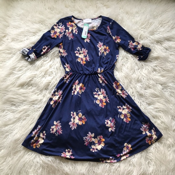 french grey murphy brushed knit dress